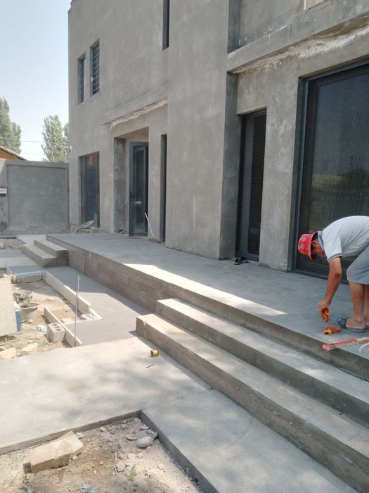 Стяжки шлака блок пиндамен шкатурка ишларини киламиз