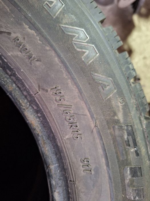 Резина зимняя на 15