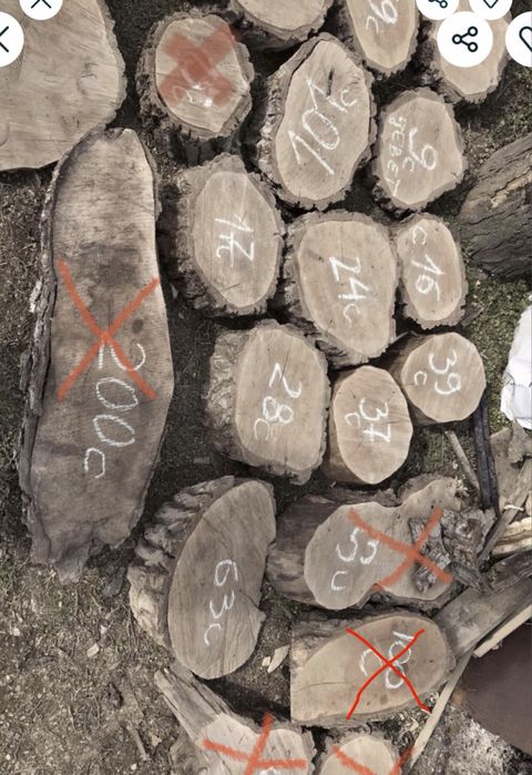 Орехови шайби  - сухи