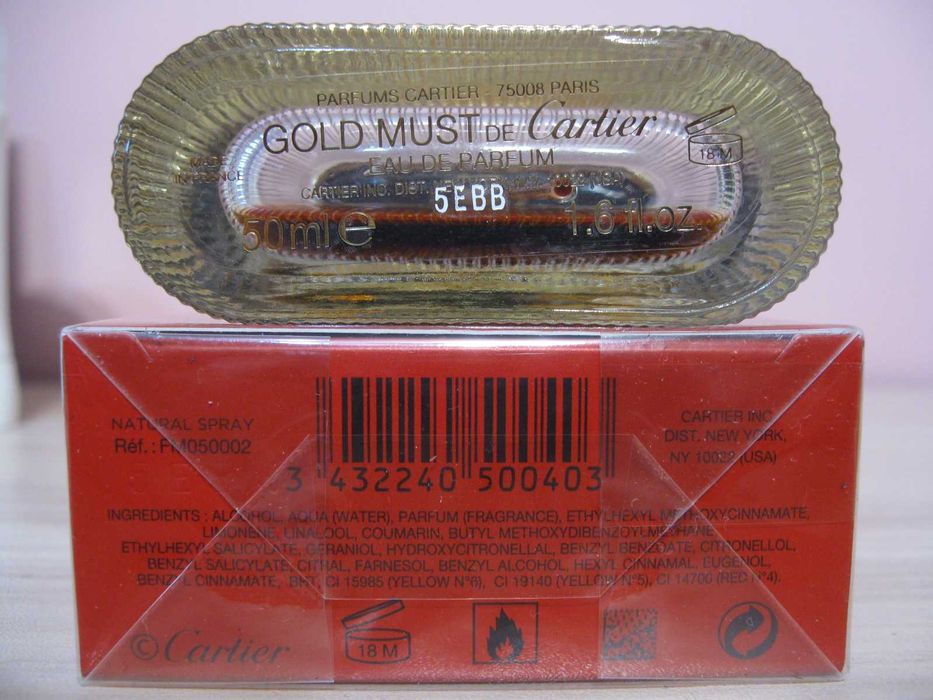 Must de Cartier дамски оригинален парфюм 15 мл. остатък от 50 мл