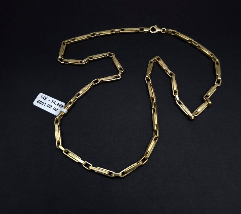 Bijuteria Royal lant din aur 14k 14.46 gr