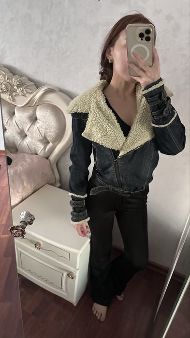 Куртка теплая с манго