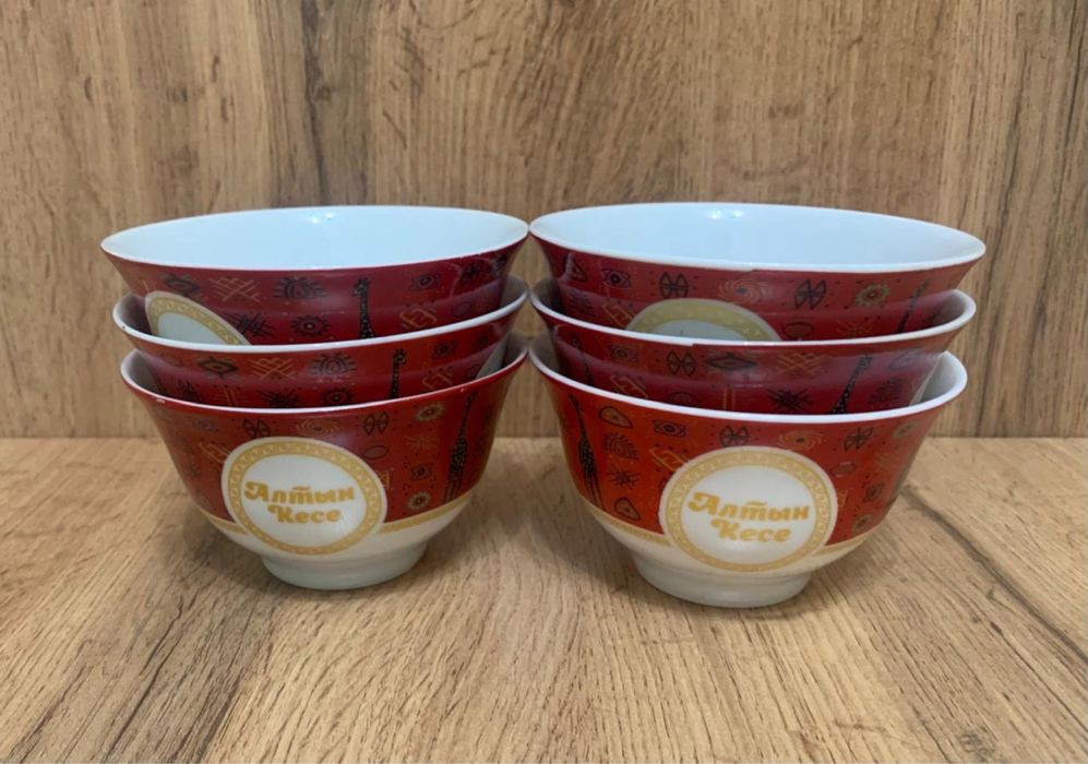 Тарелки для первого и второго пиалки