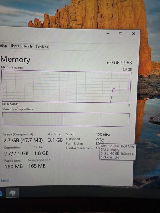 I5 6200U 6GB DDR3 SSD 180