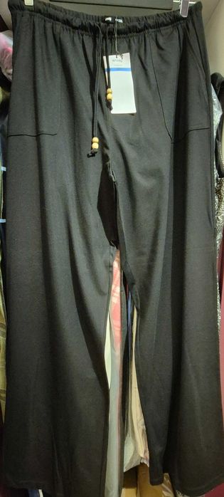 Vand pantaloni dama, XXL, culoare neagra, Sinsay,vascoza cu poliamida