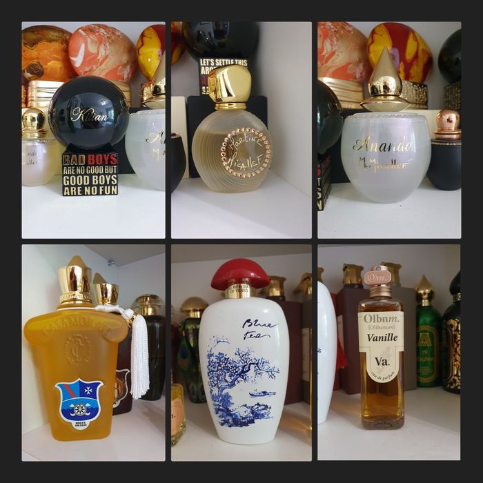 Отливки на парфюми от личната ми колекция.