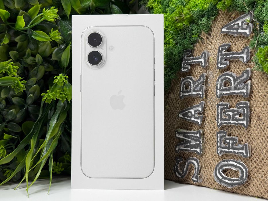 *НоВо* iPhone 16 128GB White 2г Гаранция