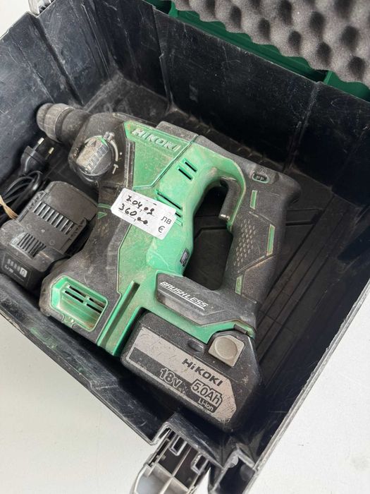 Комплект Винтоверт Hikoki ds18df и Перфоратор Hikoki dh18dbl