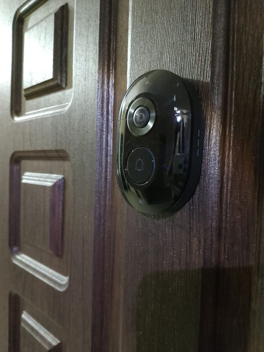 Видеоглазок видеозвонок с установкой