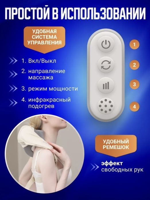 Массажер для спины и шеи