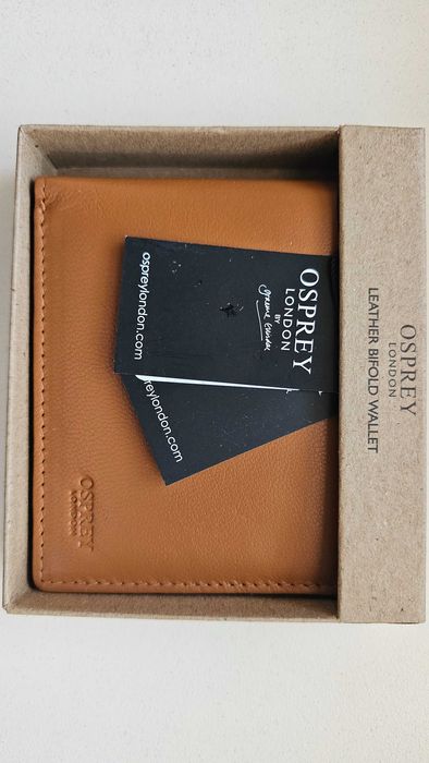 Чисто нов мъжки кожен портфейл Osprey