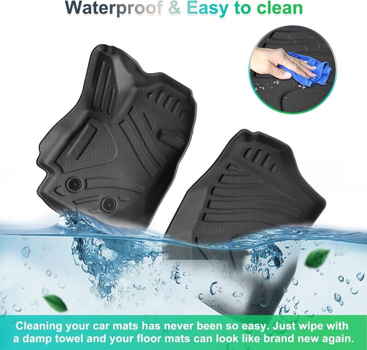 Suzuki Jimny JB64, JB74 3D всесезонни TPE стелки с висок ръб