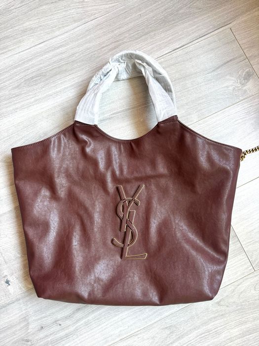 Geanta YSL maro burgundy noua din piele