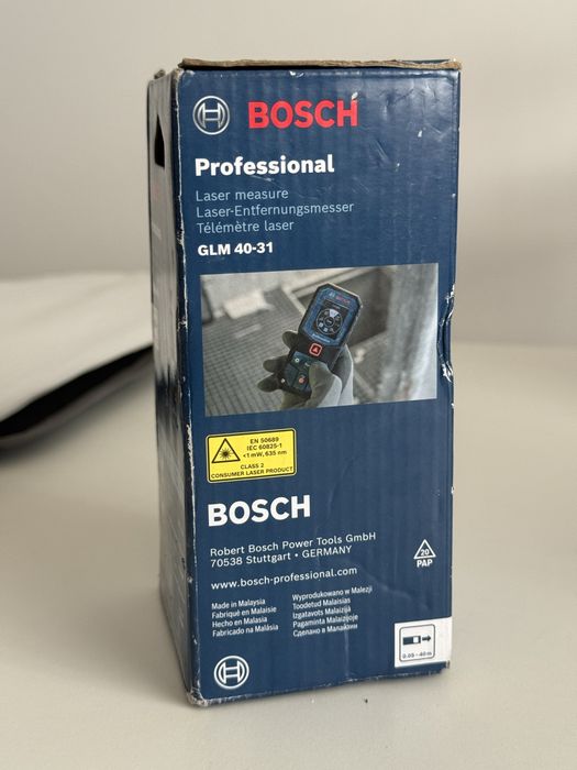 Telemetru cu laser Bosch GLM40-31