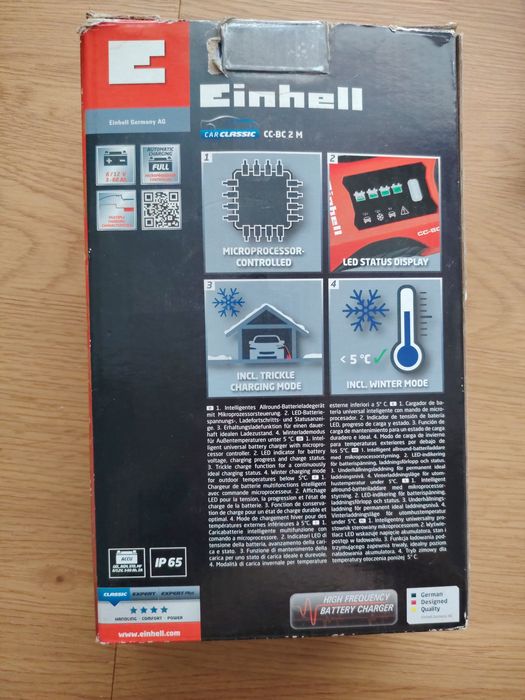 Redresor Auto-Moto Einhell CC-BC 2M 6/12V