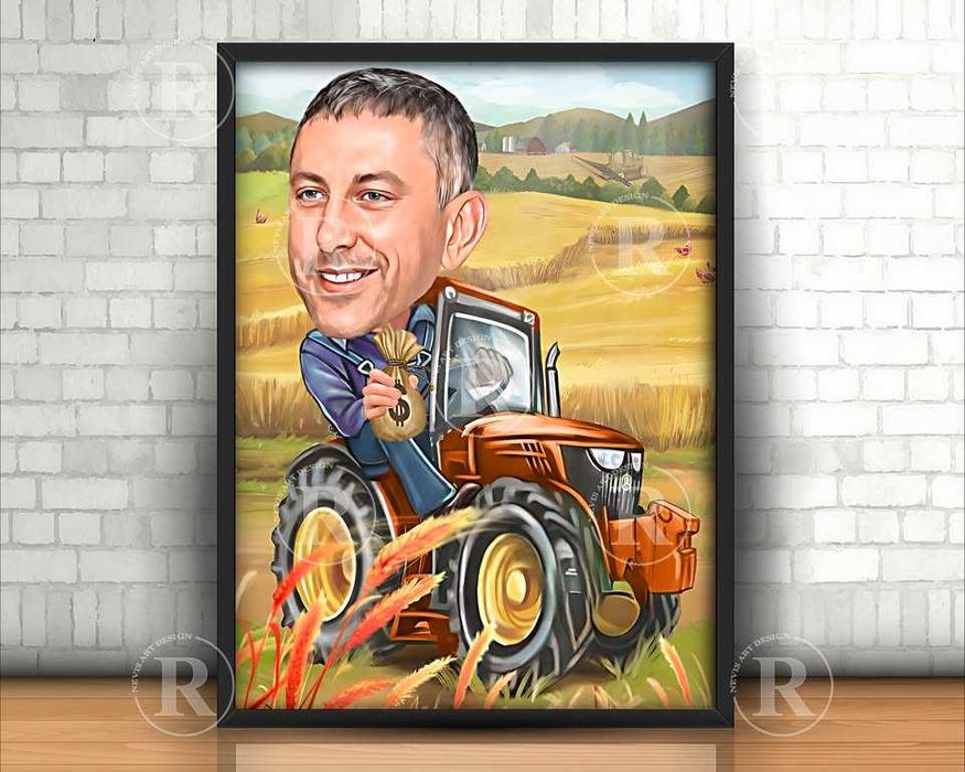 Карикатура подарък за колега / колежка
