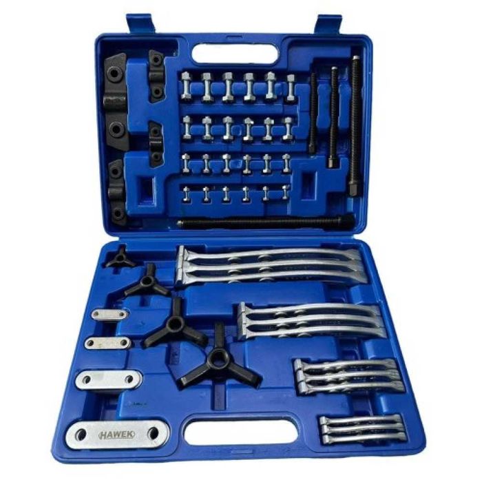 Комплект скоби за лагери с 2 и 3 рамена 72 части HAWEK