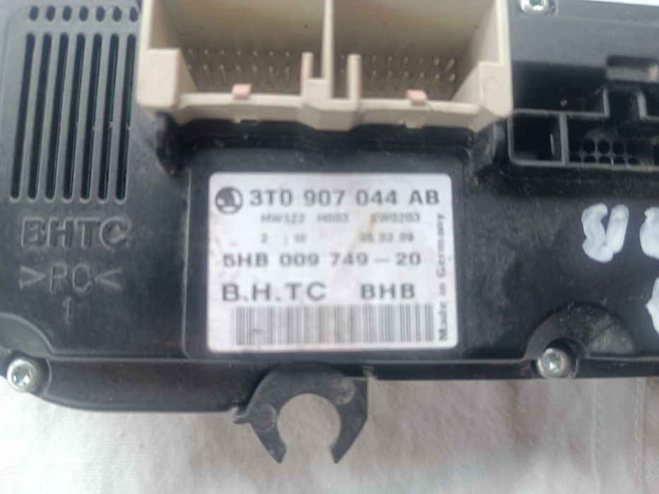 Модул панел климатроник  Шкода Октавия Суперб /  Skoda, 3Т0907044BD