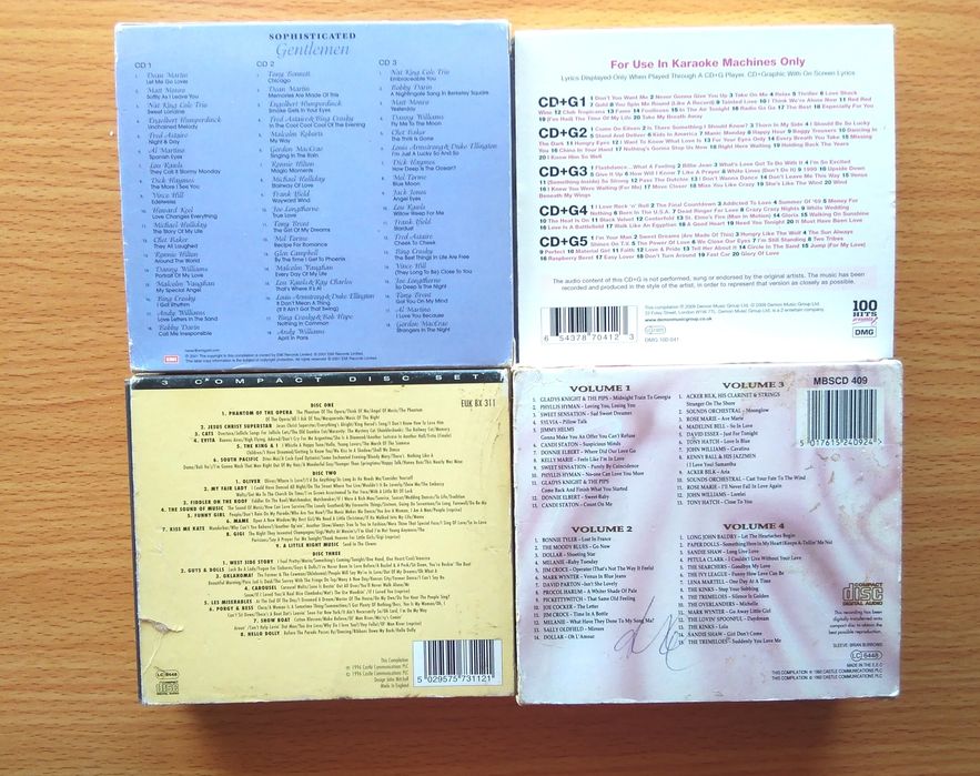 музикални CD комплекти на английски език