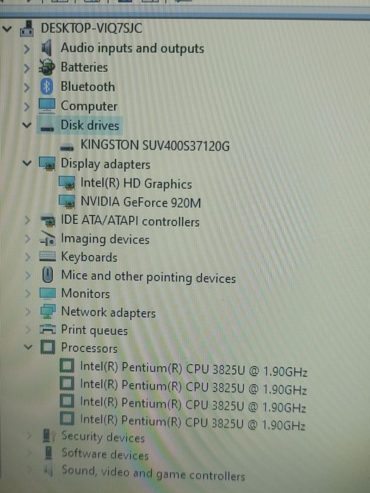 Laptop Gaming Lenovo Ideapad 100- Intel 3825u/8gb/128gb/Nvidia GF 920M