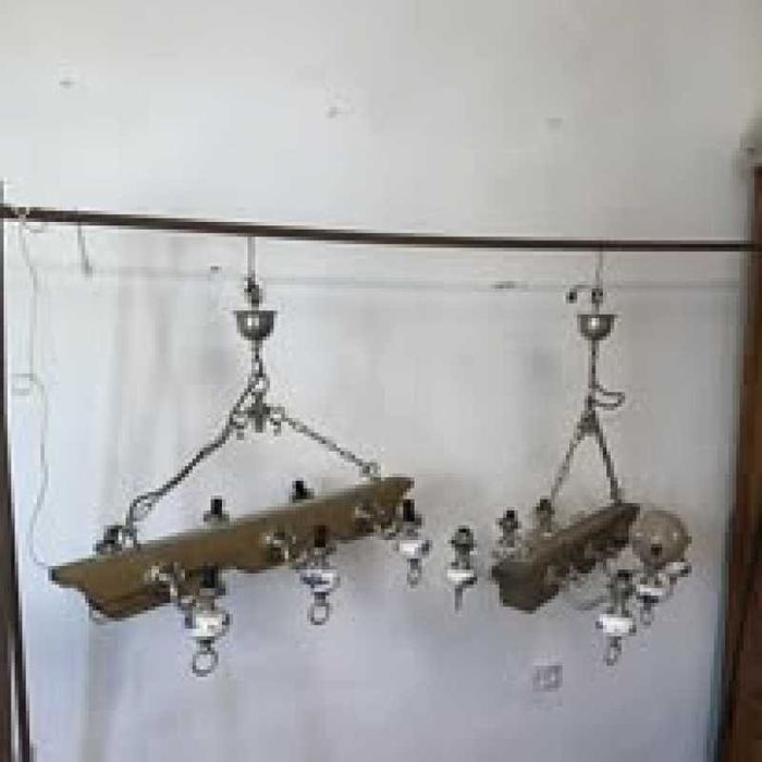 Candelabru decor terasa/filigorie/cabana