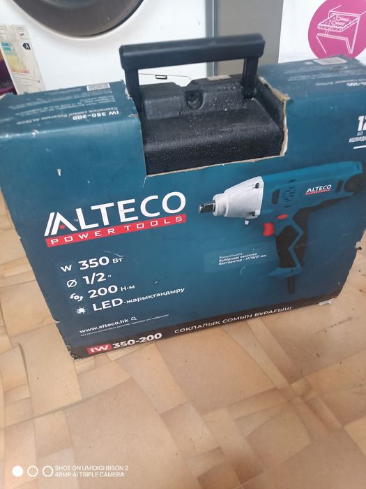 Продам гайковёрт Алтеко б/у.