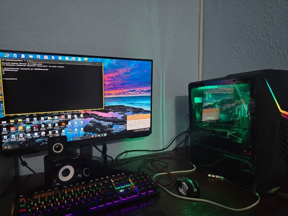 Мощный игровой ПК RTX 4070 |  i7-14700F + Монитор Samsung 144 Hz