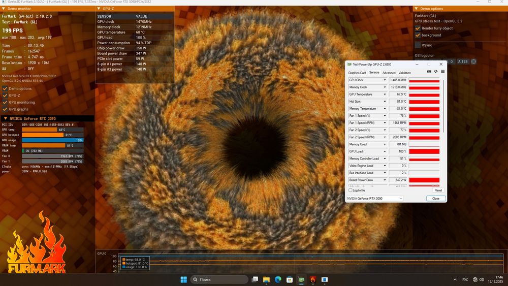 Видеокарта GIGABYTE GeForce RTX 3090