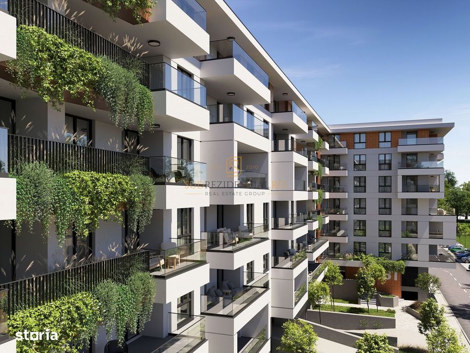 Apartament 3 camere, decomandat, terasa 14 mp, piscina, Splaiul Unirii