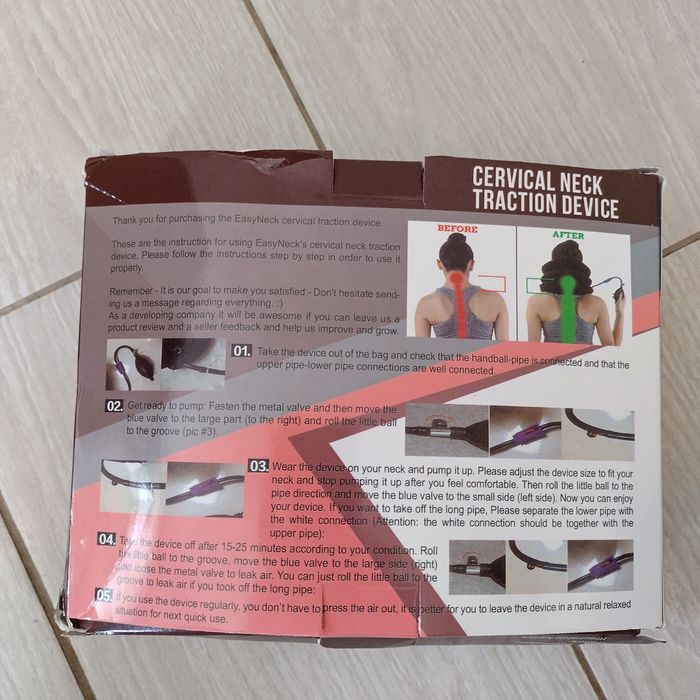 Guler cervical gonflabil