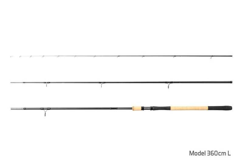 Lanseta Rytual Feeder actiune L / 3,6 M 3+3 - Delphin