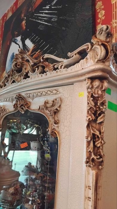 Италиянска барокова витрина - ръчно рисувана