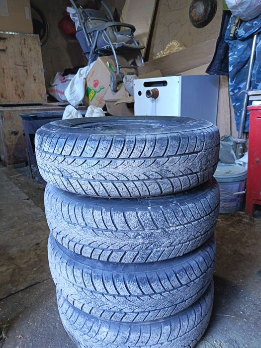 зимные покрышка дискасымен