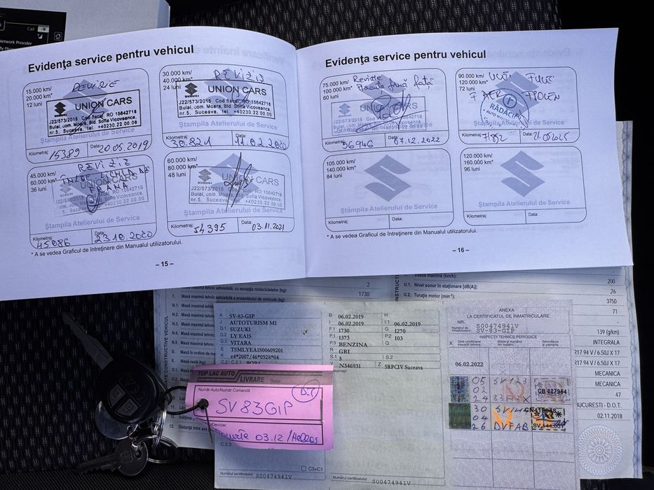 Suzuki Vitara 4x4 1.4 Passion 2019 usor avariat