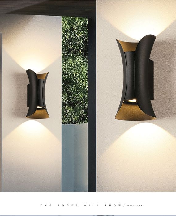 Хай тек фасадный светильник