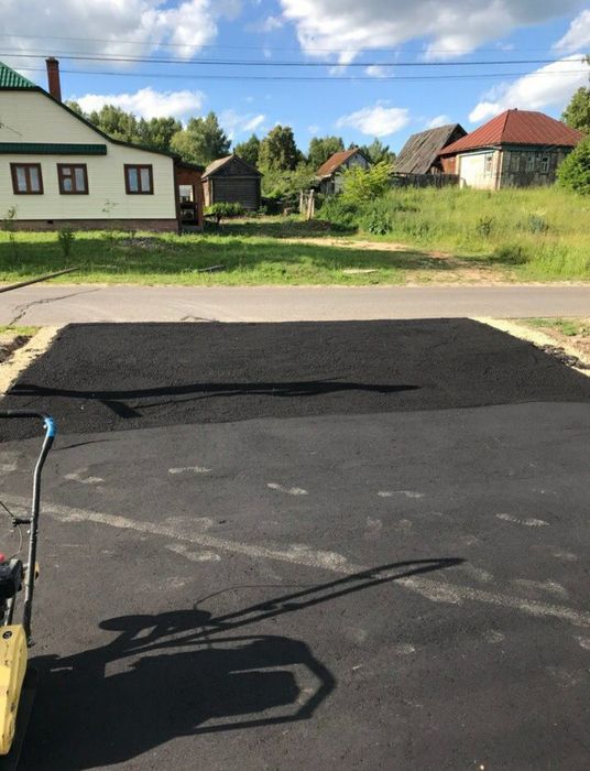 Асфальтирование укладка 3500