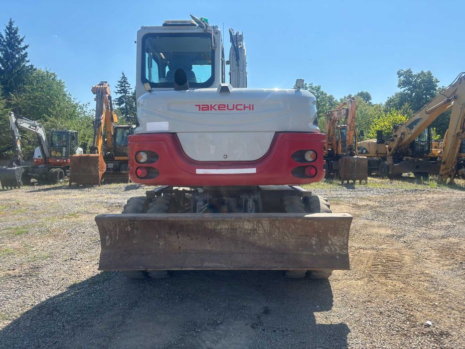 Excavator pe roți Takeuchi TB295W, 12 tone, 2017