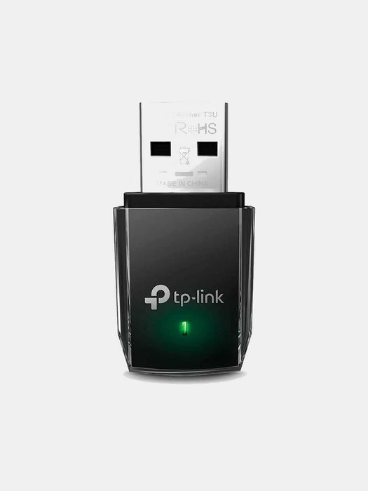 TP-Link Archer T3U Plus, T3U Двухдиапазонный Wi‑Fi USB‑адаптер adapter