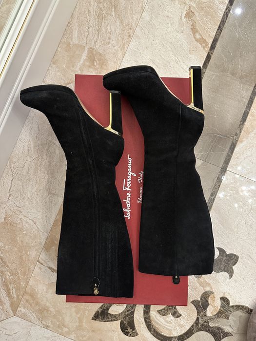 Сапоги зимние Salvatore Ferragamo, оригинал