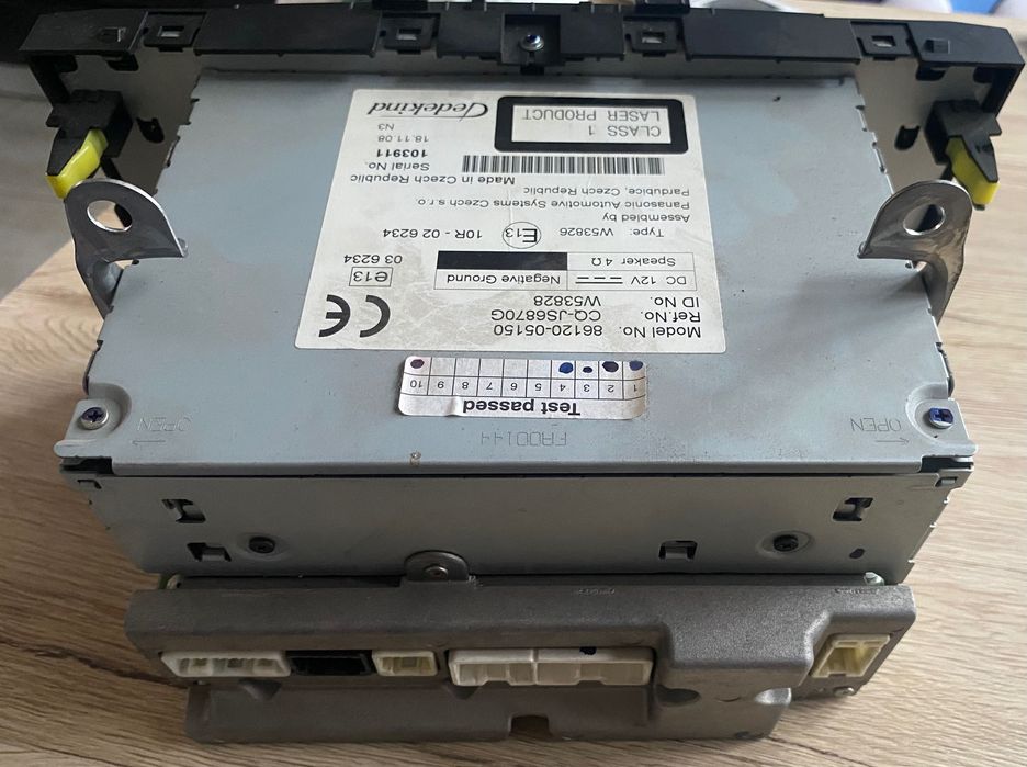 CD player за Тойота Авенсис Т27