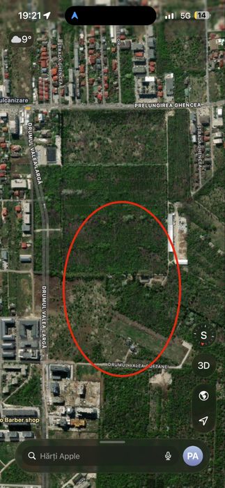 Teren 30.000 mp Drumul Taberei