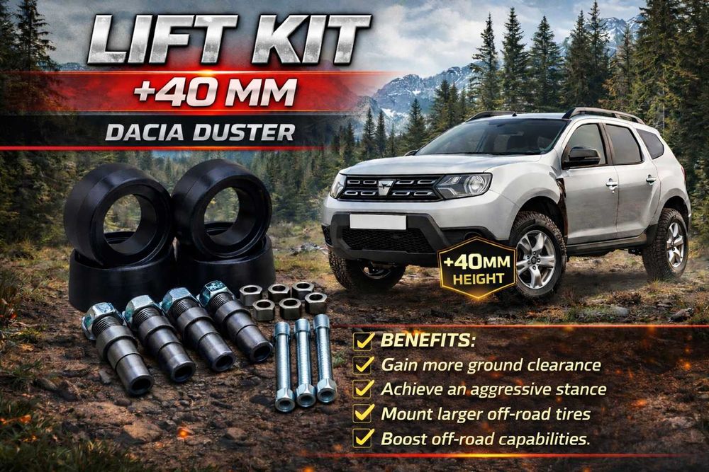 Kit Inaltare Suspensie +4 Dacia Duster