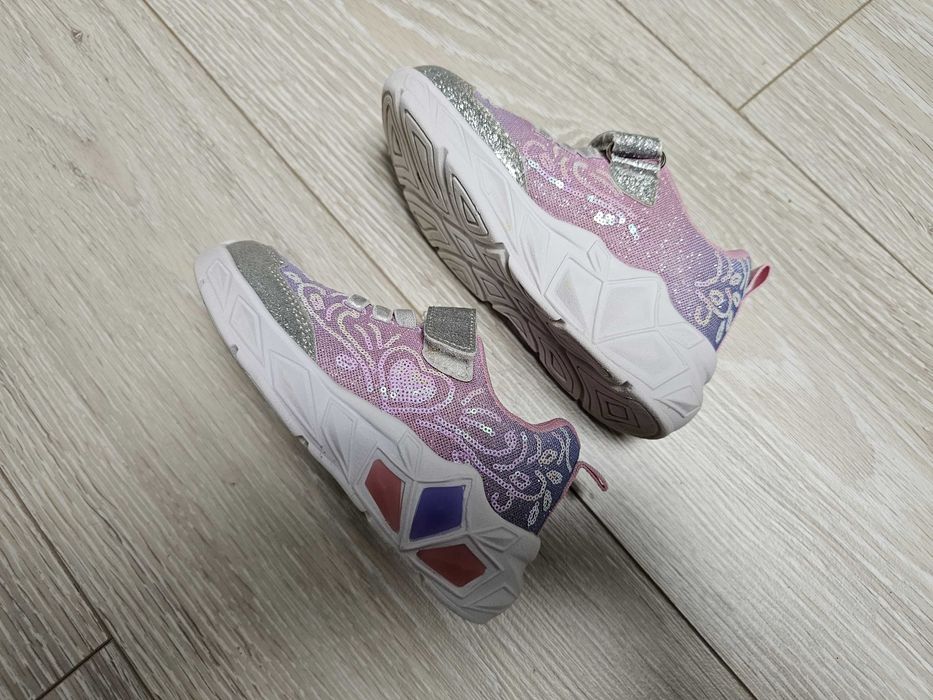 Sneakerși Nelli Blu MIX Marime 26 cu luminite fete