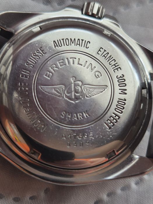 Breitling shark automatic.
