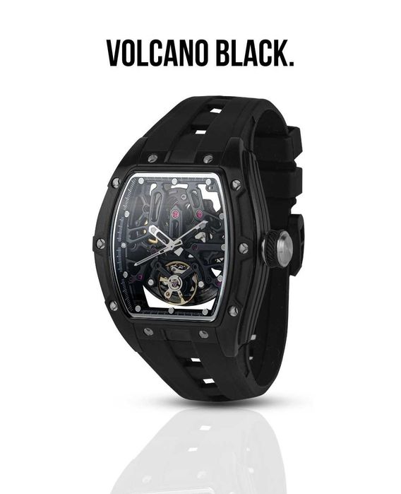 Механические наручные часы MEGIR VOLCANO BLACK