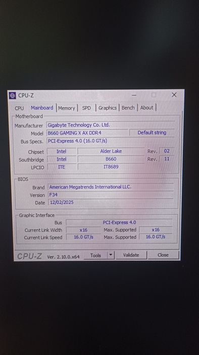 12400f b660 16gb ram и охладител