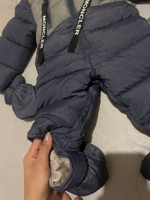 Зимний комбенизон конверт Moncler