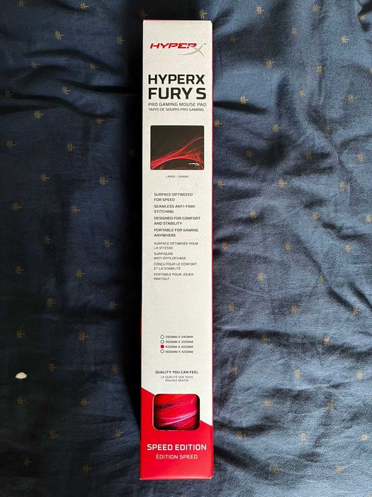 Mouse pad HyperX Fury S Pro Speed Edition L!