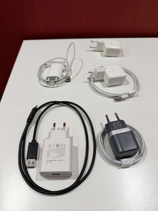 Incarcator Gan 30W usb C Cablu Apple Lightning Huawei 45W