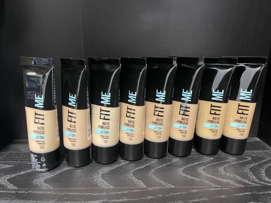 Фон дьо тен Maybelline Fit me, Affinitone, коректор Maybelline